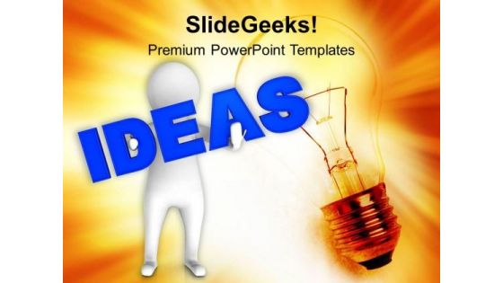 New Ideas And Opportunties PowerPoint Templates Ppt Backgrounds For Slides 0713