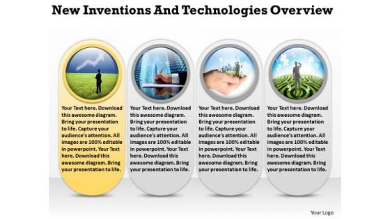 New Inventions And Technologies Overview Linear Flow Rate PowerPoint Templates