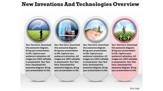 New Inventions And Technologies Overview Templates For Business Plans PowerPoint