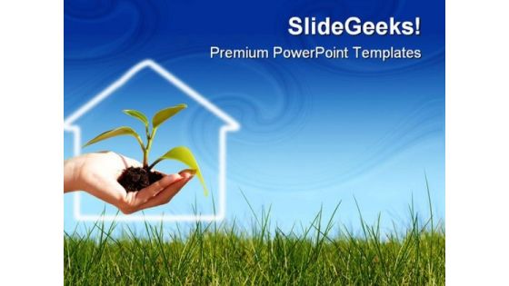 New Life Business Concept Nature PowerPoint Templates And PowerPoint Backgrounds 0711