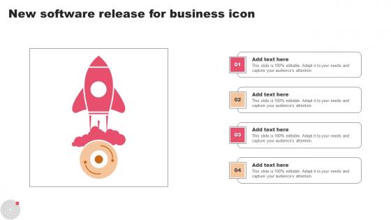 New Software Release For Business Icon Sample Pdf