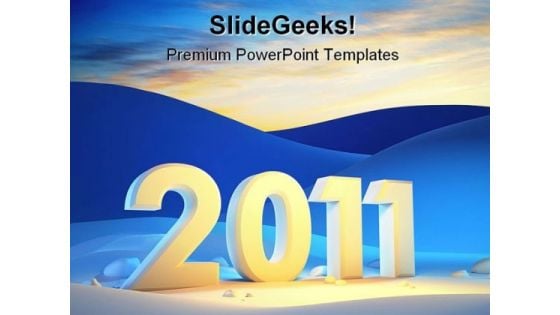 New Year01 Celebration PowerPoint Template 1010