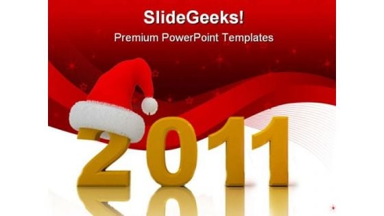 New Year02 Celebration PowerPoint Template 1010