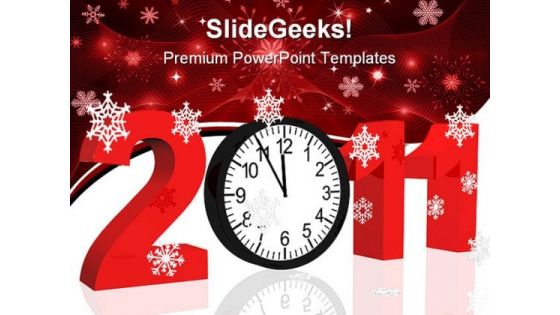 New Year 2011 Future PowerPoint Backgrounds And Templates 1210