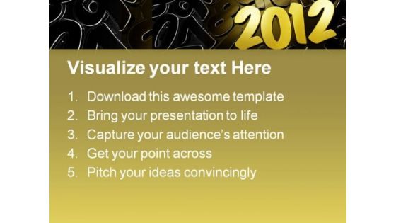 New Year 2012 Festival PowerPoint Templates And PowerPoint Backgrounds 1011