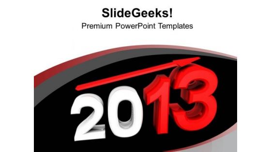 New Year 2013 Holidays PowerPoint Templates Ppt Backgrounds For Slides 0113