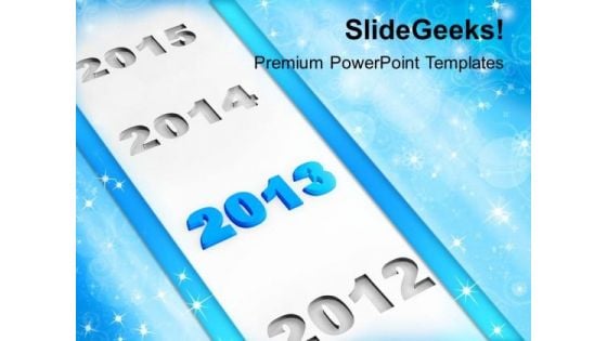 New Year Ahead Business PowerPoint Templates Ppt Backgrounds For Slides 1112