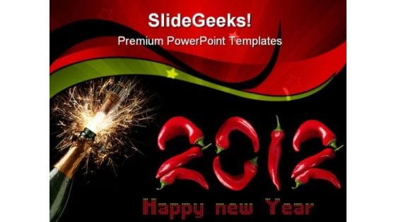 New Year Celebration Entertainment PowerPoint Templates And PowerPoint Backgrounds 1011