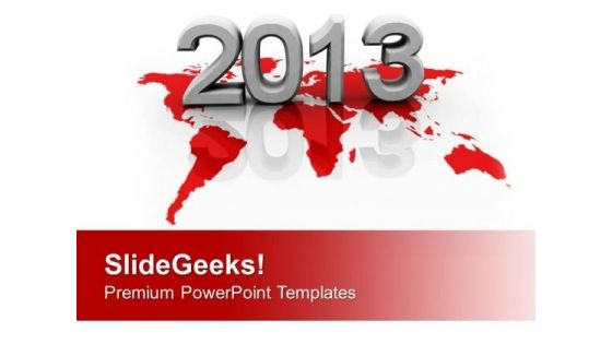 New Year Celebration Is Global PowerPoint Templates Ppt Backgrounds For Slides 0513