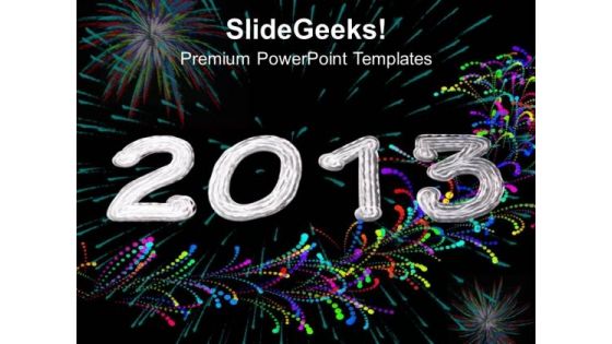 New Year Celebration Theme PowerPoint Templates Ppt Backgrounds For Slides 0513 New Year Celebration Theme PowerPoint Templates Ppt Backgrounds For Slides 0513