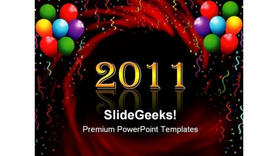 New Year Celebrations Events PowerPoint Themes And PowerPoint Slides 0511