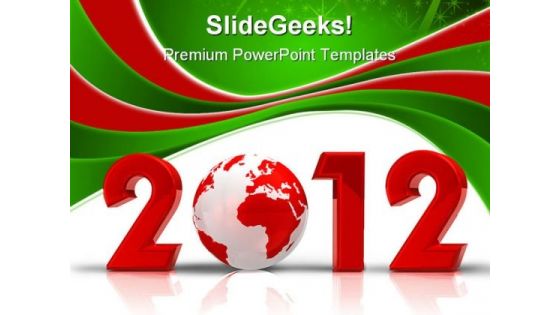 New Year Concept Global PowerPoint Templates And PowerPoint Backgrounds 1011