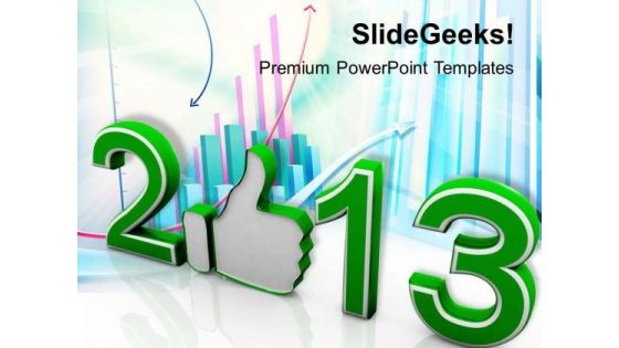 New Year Concept Success Business PowerPoint Templates Ppt Backgrounds For Slides 1212