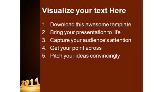New Year Festival PowerPoint Template 1010