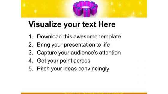 New Year Gifts Decoration Events PowerPoint Templates Ppt Backgrounds For Slides 1112