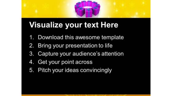 New Year Gifts Decoration Events PowerPoint Templates Ppt Backgrounds For Slides 1112