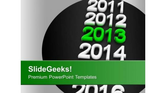 New Year Holidays 2013 Celebration Party PowerPoint Templates Ppt Backgrounds For Slides 0113