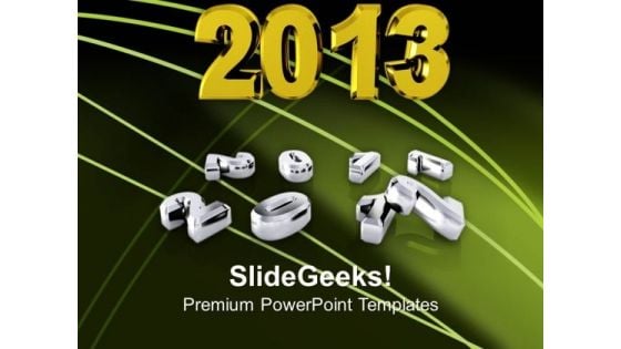 New Year Over The Past Years A Beautiful PowerPoint Templates Ppt Backgrounds For Slides 1212