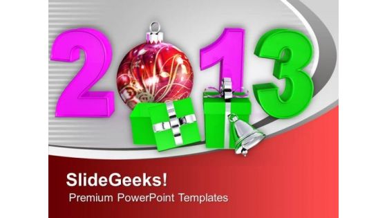 New Year Party Theme PowerPoint Templates Ppt Backgrounds For Slides 0513