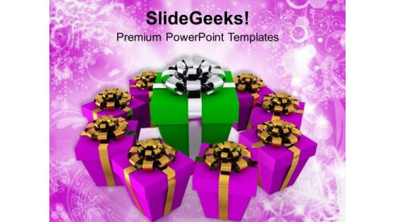 New Year Presents Events PowerPoint Templates Ppt Backgrounds For Slides 1112