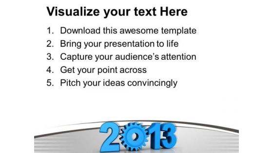 New Year Wishes Happy Theme PowerPoint Templates Ppt Backgrounds For Slides 0413