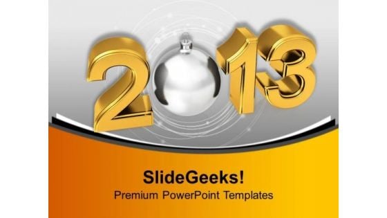 New Year With Christmas Ornament Celebration PowerPoint Templates Ppt Backgrounds For Slides 1112 New Year With Christmas Ornament Celebration PowerPoint Templates Ppt Backgrounds For Slides 1112