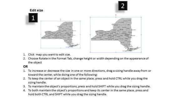 New York PowerPoint Maps