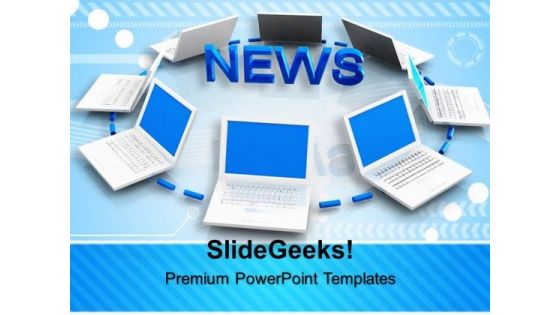 News Concept Internet PowerPoint Templates And PowerPoint Themes 0812