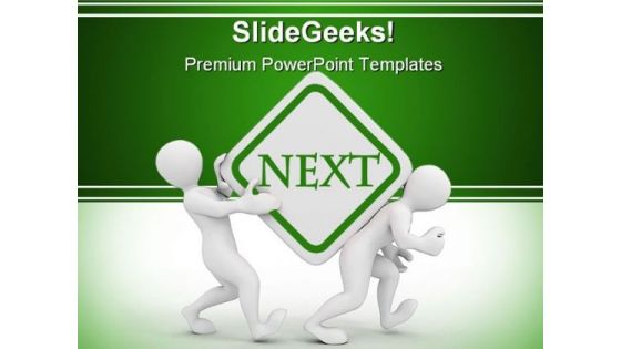 Next People PowerPoint Background And Template 1210