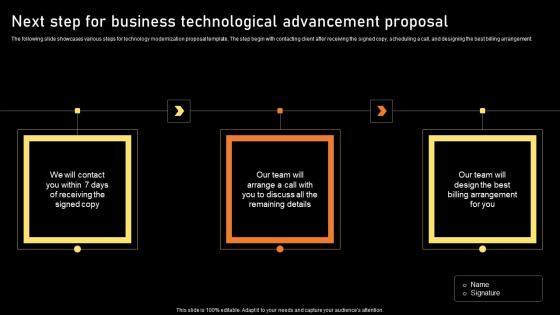 Next Step For Business Technological Advancement Proposal Sample Pdf Next Step For Business Technological Advancement Proposal Sample Pdf