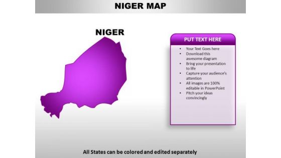 Niger PowerPoint Maps