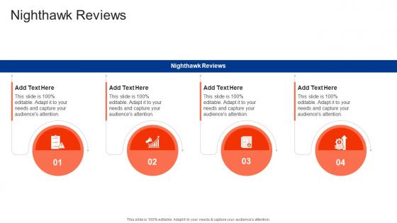 Nighthawk Reviews In Powerpoint And Google Slides Cpb Nighthawk Reviews In Powerpoint And Google Slides Cpb