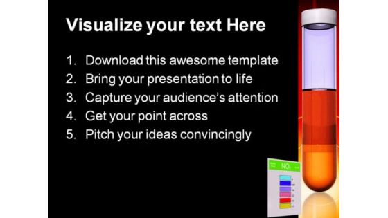 Nitrite Test Science PowerPoint Themes And PowerPoint Slides 0211