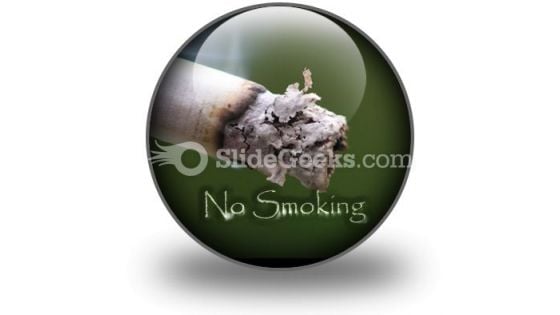 No Smoking PowerPoint Icon C