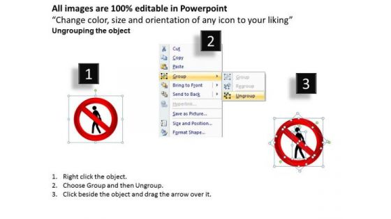 No Warning Signs PowerPoint Slides And Ppt Diagram Templates