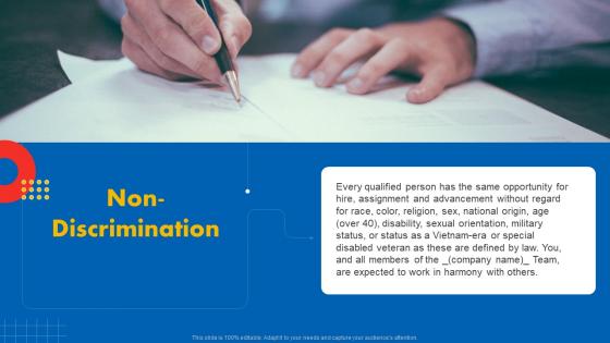 Non Discrimination Guide To Designing A Staff Handbook Slides Pdf Non Discrimination Guide To Designing A Staff Handbook Slides Pdf