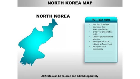 North Korea PowerPoint Maps