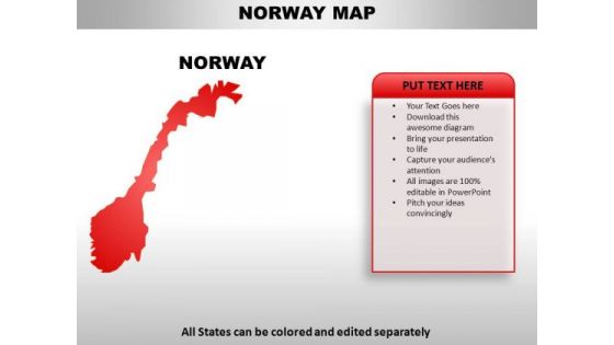 Norway PowerPoint Maps