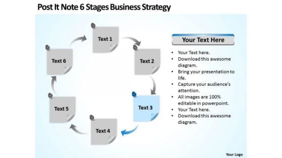 Note 6 Stages Corporate Business Strategy Ppt Plan Writer Software PowerPoint Templates Note 6 Stages Corporate Business Strategy Ppt Plan Writer Software PowerPoint Templates