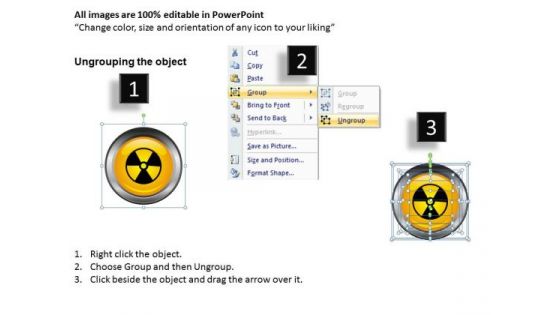 Nuclear Power Warning Signs PowerPoint Slides And Ppt Icons Graphics