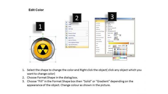 Nuclear Power Warning Signs PowerPoint Slides And Ppt Icons Graphics