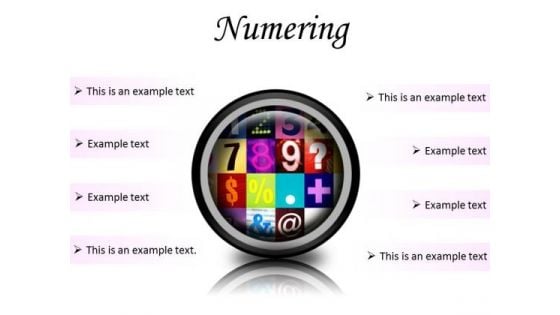 Numbering Education PowerPoint Presentation Slides Cc