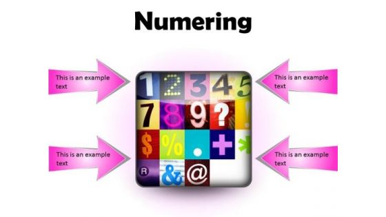 Numbering Education PowerPoint Presentation Slides S