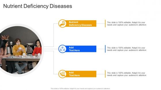 Nutrient Deficiency Diseases In Powerpoint And Google Slides Cpb