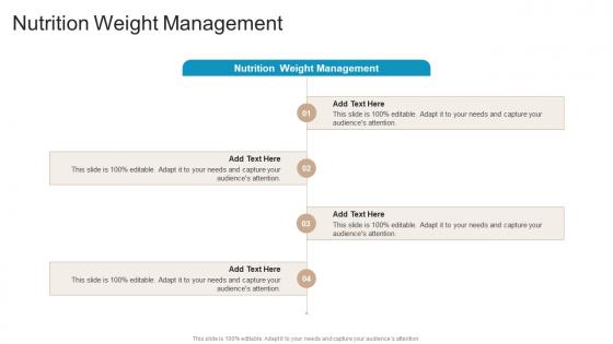 Nutrition Weight Management In Powerpoint And Google Slides Cpb