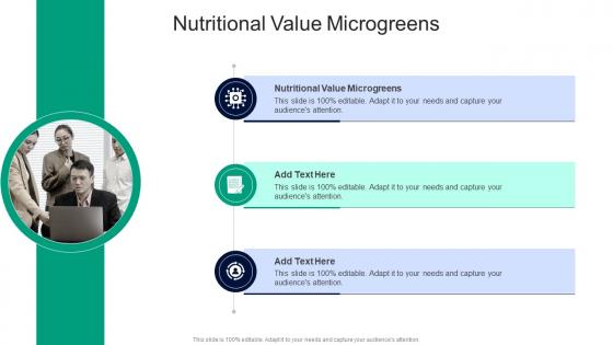 Nutritional Value Microgreens In Powerpoint And Google Slides Cpb