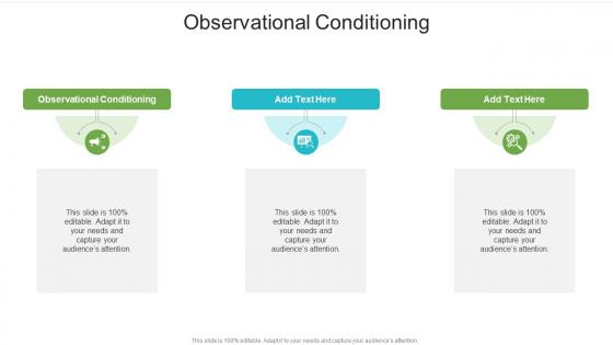 Observational Conditioning In Powerpoint And Google Slides Cpb