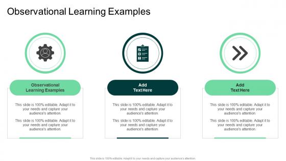 Observational Learning Examples In Powerpoint And Google Slides Cpb