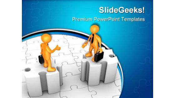 Obstacles In Agreement Business PowerPoint Themes And PowerPoint Slides 0711