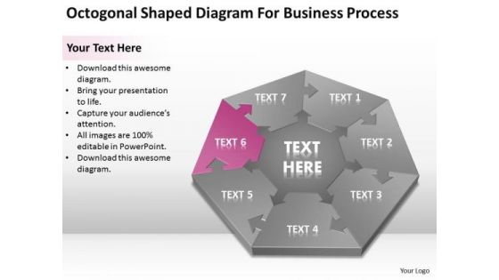 Octogonal Shaped Diagram For Business Process Ppt Plan PowerPoint Slides Octogonal Shaped Diagram For Business Process Ppt Plan PowerPoint Slides
